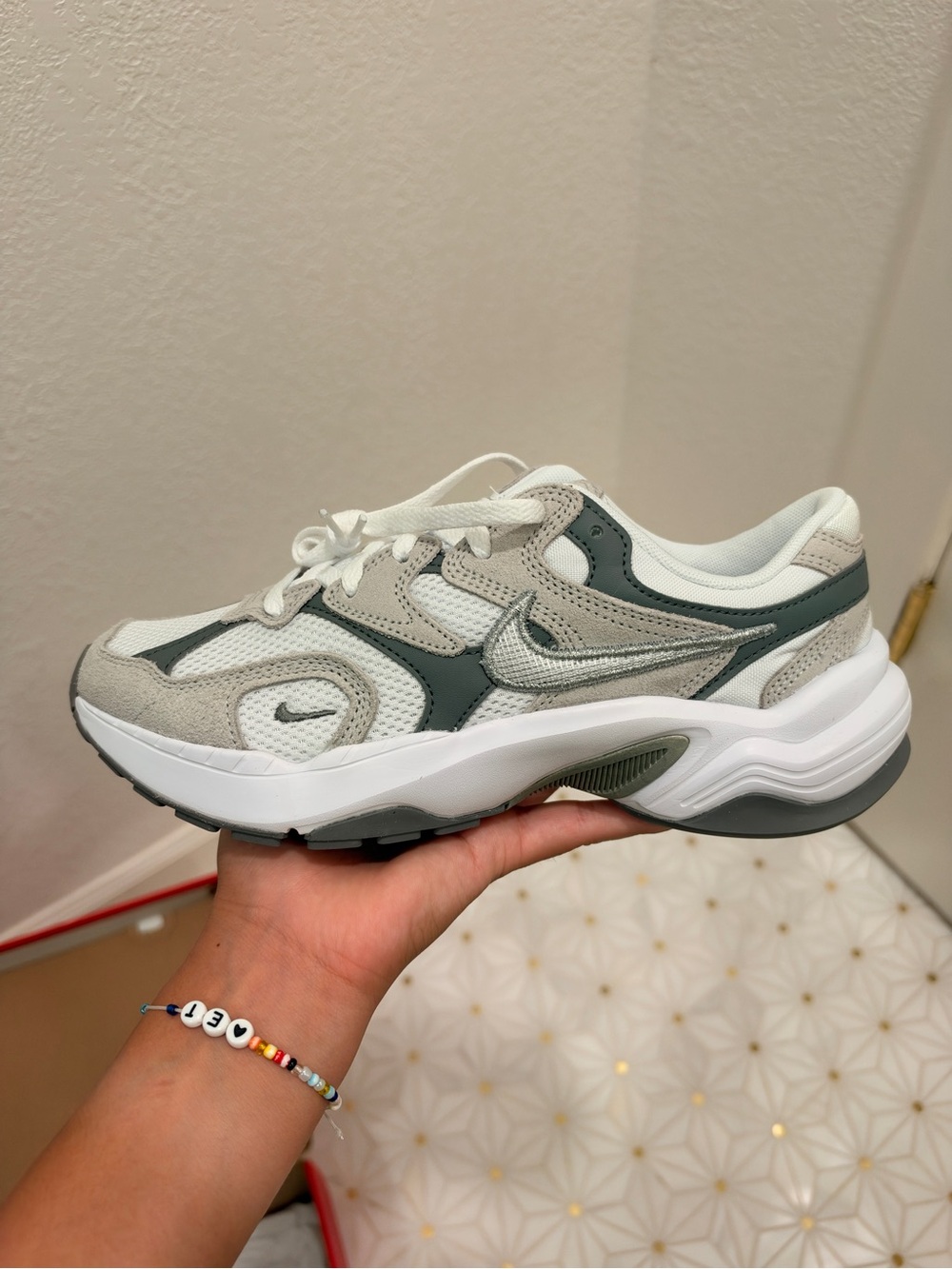 Nike Women's AL8 Grey Running Sneakers